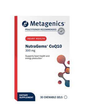 Коэнзим Q10 300 мг NutraGems CoQ10 Metagenics, 30 жевательных гелей 03983 фото