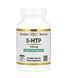 5-HTP (5-гідрокситриптофан) 100 мг California Gold Nutrition, 90 вегетаріанських капсул CGN-01173 фото 1