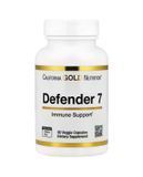 Комплекс для поддержки иммунитета с бета-глюканом, Defender 7 California Gold Nutrition, 60 капсул CGN-02468 фото