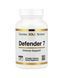 Комплекс для поддержки иммунитета с бета-глюканом, Defender 7 California Gold Nutrition, 60 капсул CGN-02468 фото 1