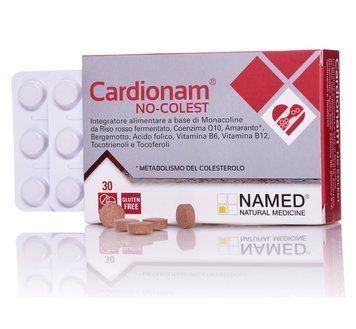 Комплекс для підтримки холестерину Cardionam NO-COLEST (Кардіонам НО-ХОЛЕСТ) NAMED, 30 таблеток 08437 фото