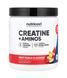 Креатин и аминокислоты для силы и восстановления, Performance Creatine + Aminos Nutricost, фруктовый пунш, 387 г NCS-57563 фото 1