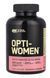 Optimum Nutrition, Opti-Women&reg;, мультивитаминная добавка для активных женщин, 120 капсул OPN-02452 фото 1