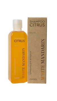 Шампунь CITRUS &laquo;Очищение / Блеск / Укрепление&raquo;, CHOICE, White Mandarin, 250 мл 99998898 фото