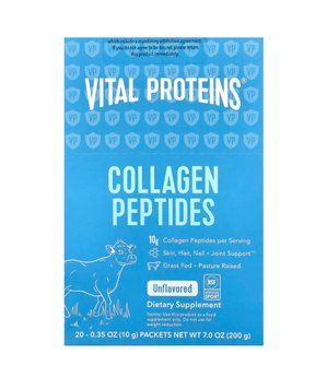 Гідролізований колаген (колагенові пептиди) без смаку Vital Proteins, 20 пакетиків по 10 г VTP-00539 фото